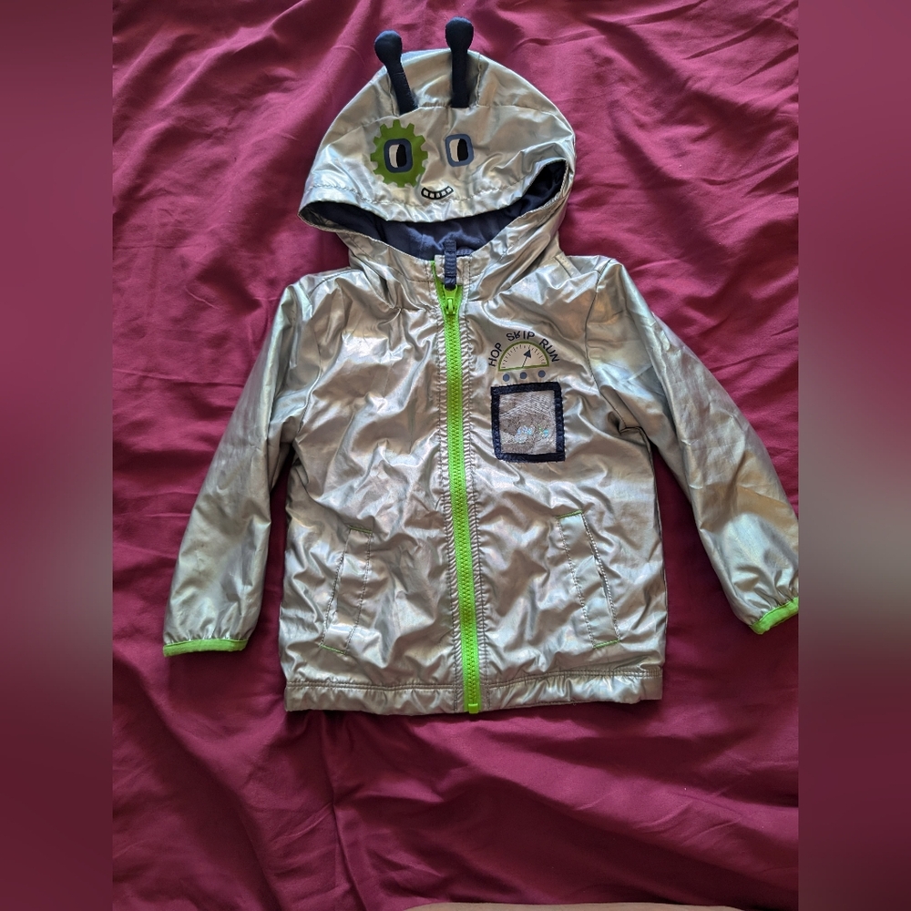 Toddler Robot Rain Coat